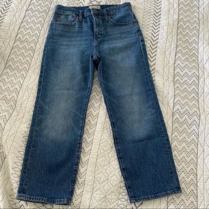 Madewell | Classic Straight High Rise Jean